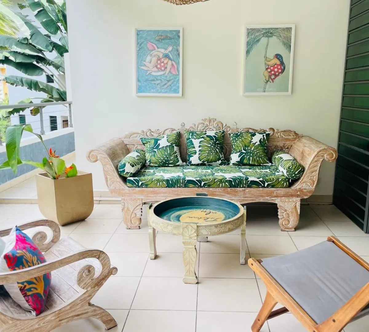度假居 普纳奥亚Miri Coconut 1 Bdr Flat With Pool In A Calm Area Near The Sea And Town别墅 法属玻利尼西亚